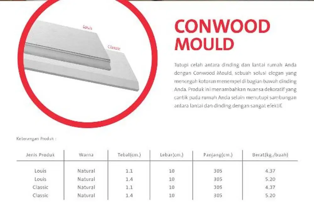 CONWOOD MOULDING LOUS