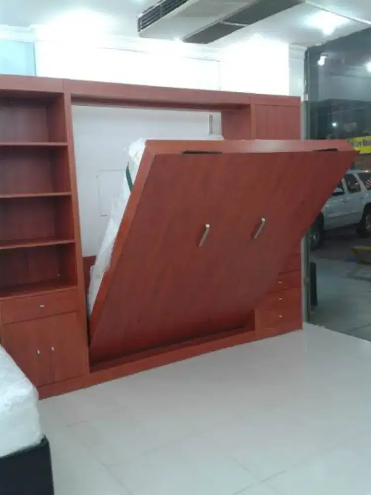 Tempat tidur walbed lipat multifungsi