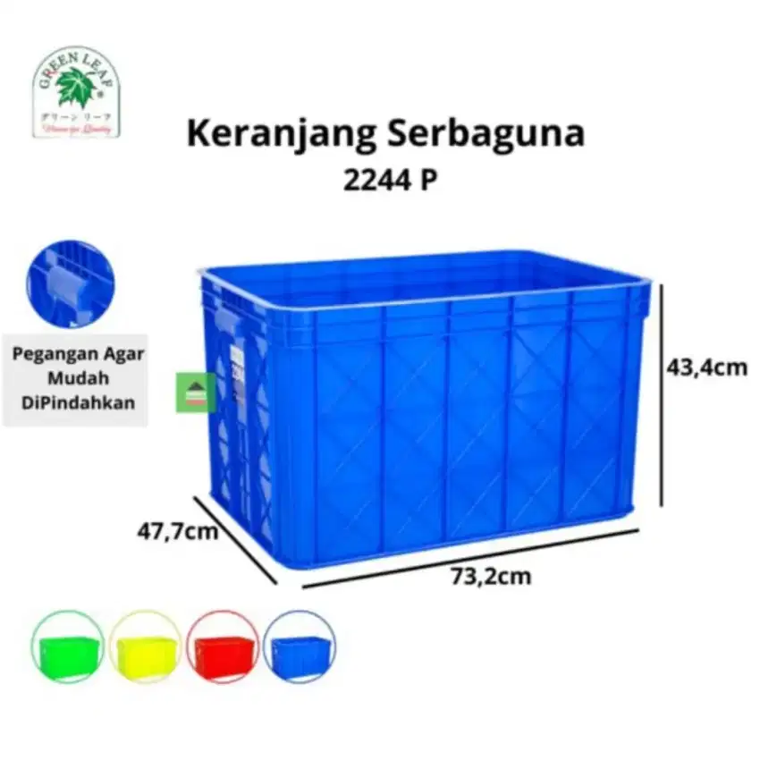 Keranjang Green Leaf Container P 2244 Industri