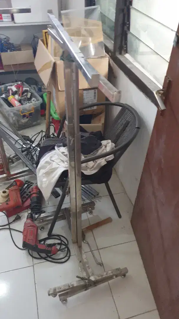 T stand fixture pajangan display Baju harga 1 pcs