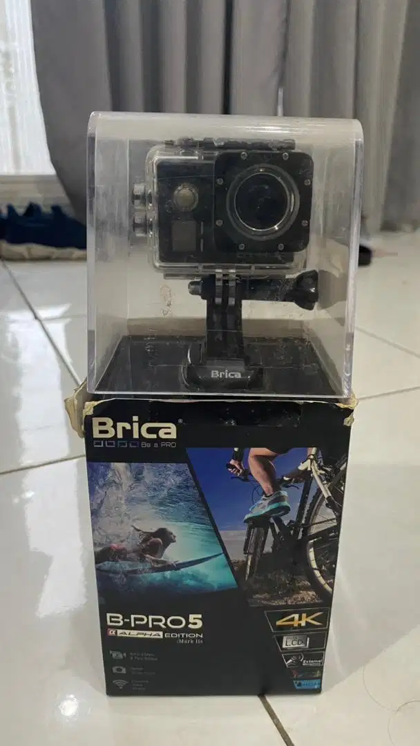 ACTION CAMERA BRICA BPRO AE2s support external mic