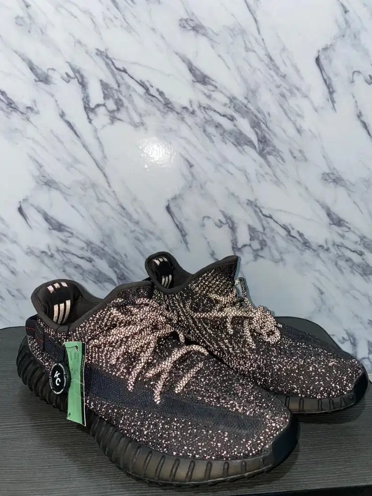 YEEZY BOOST STATIC BLACK REFLECTIVE ORIGINAL