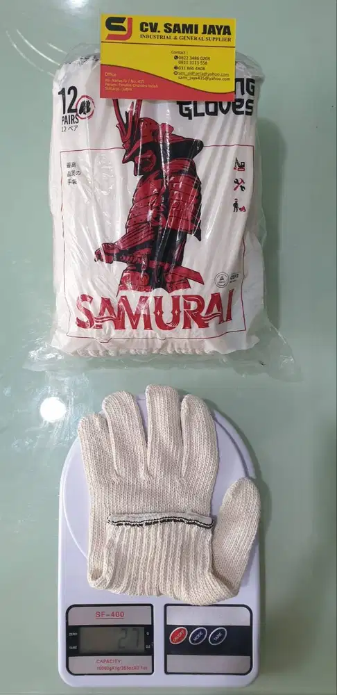 Sarung Tangan Putih (B8)