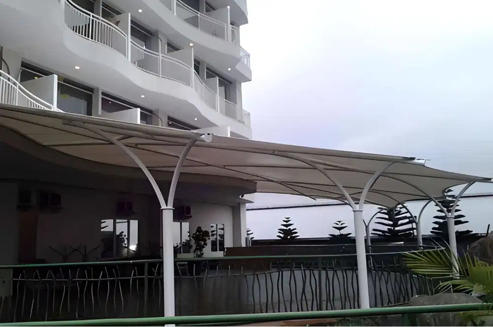 Perlu Pemasangan Canopy Membrane + free desain