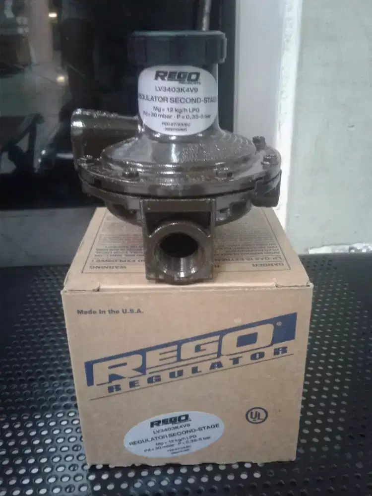 Jual regulator low pressure merk Rego LV3403K4V0