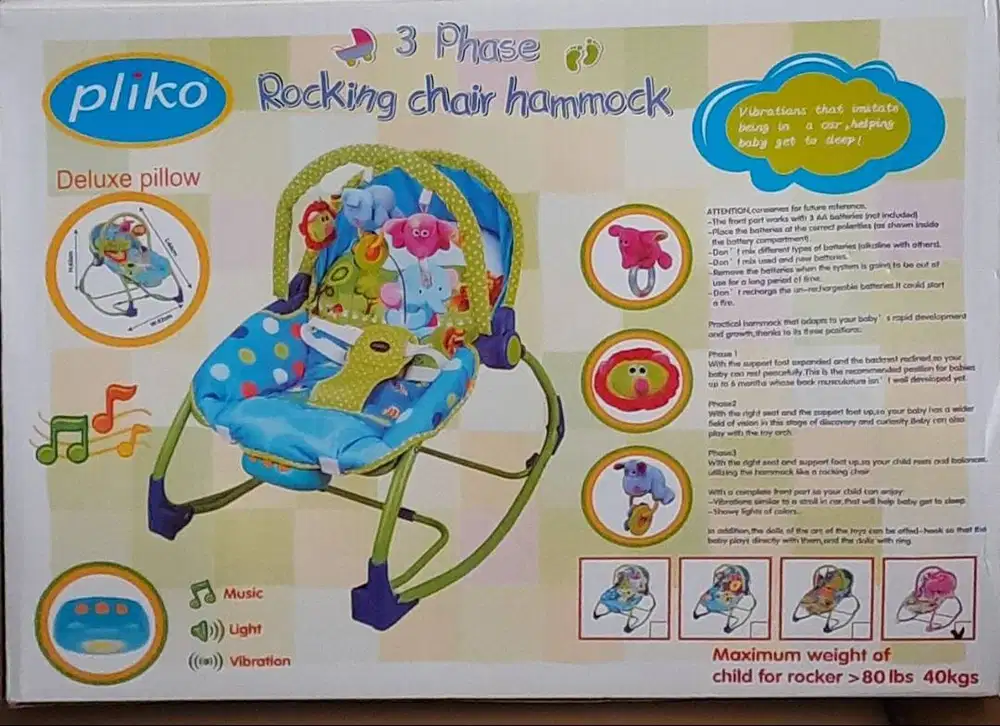 Pliko 3 Phase Rocking Chair Hammock