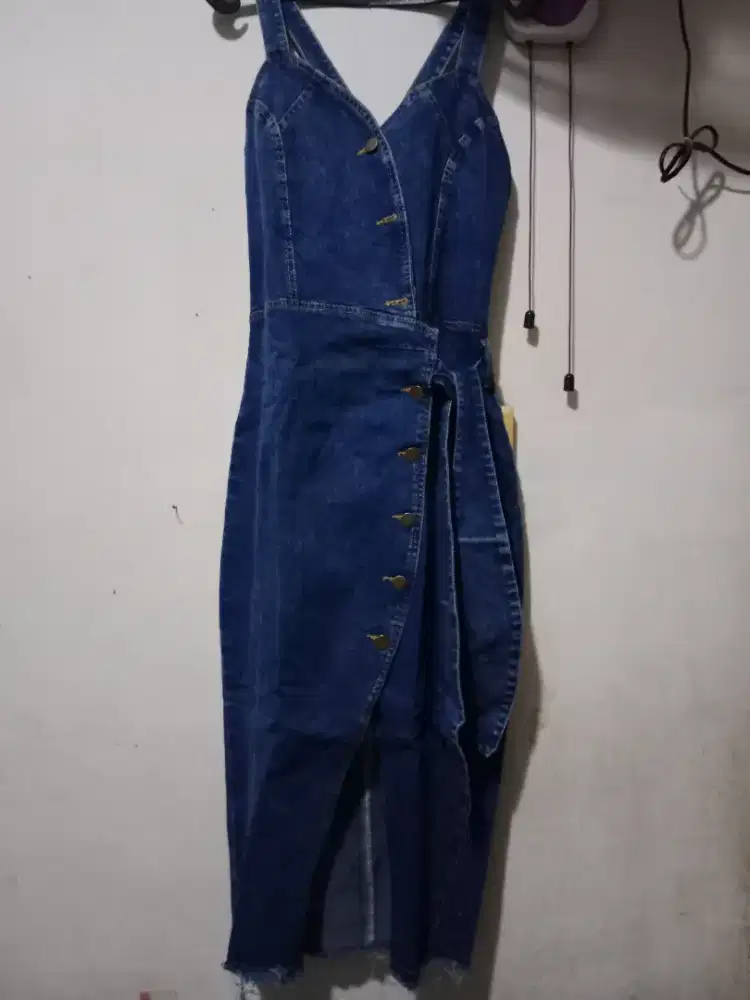 Dress jeans Korea size M bahan street
