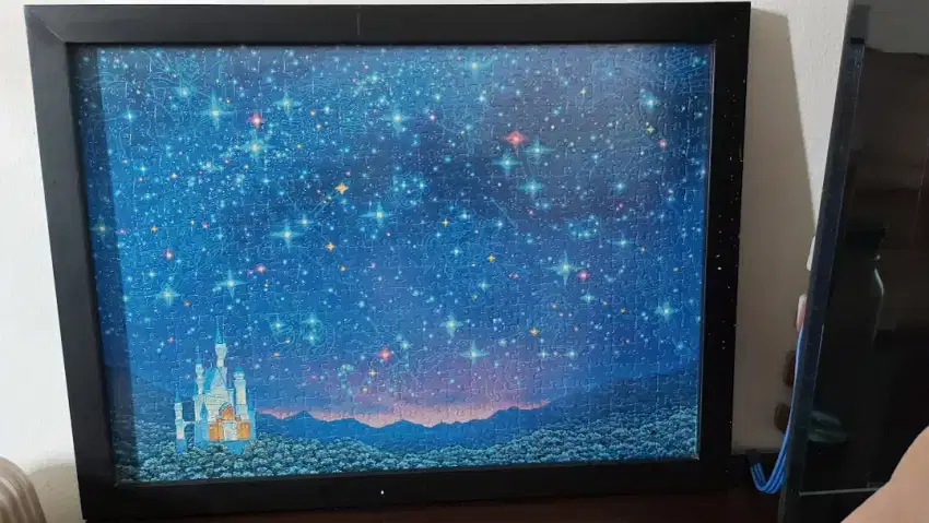 Jual pigura puzzle glow in the dark, ori