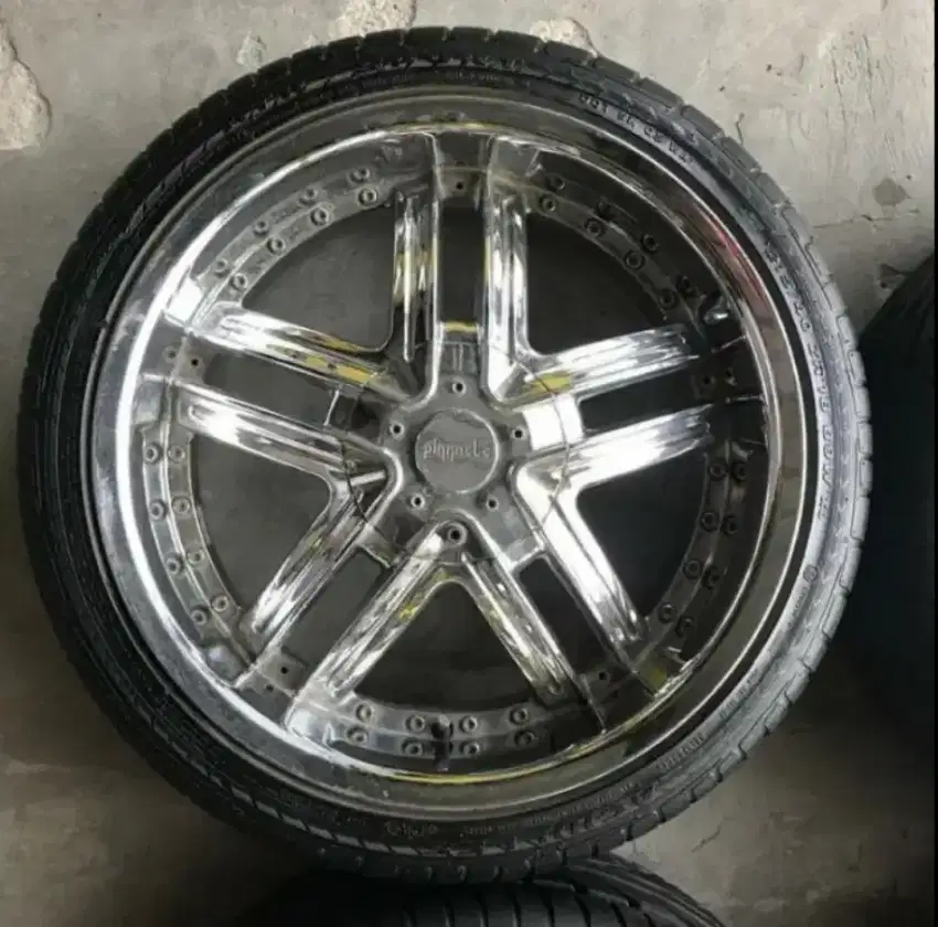 velg pinecle r18 4x100,114 sepaket ban
