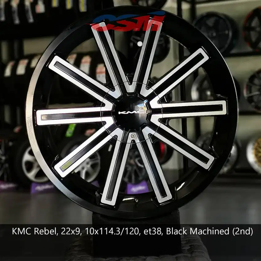 Sale!! Velg KMC Rebel R22 FOR CRV,X-Trail,BMW X5/6, Palisade, Alphard