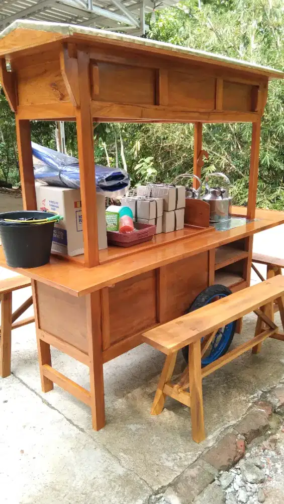 Gerobak angkringan pak sarimen