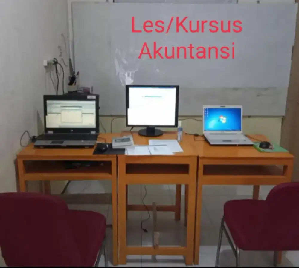 Pelatihan/les/KURSUS AKUNTANSI,  ACCURATE, JASA BUAT NERACA LABA RUGI