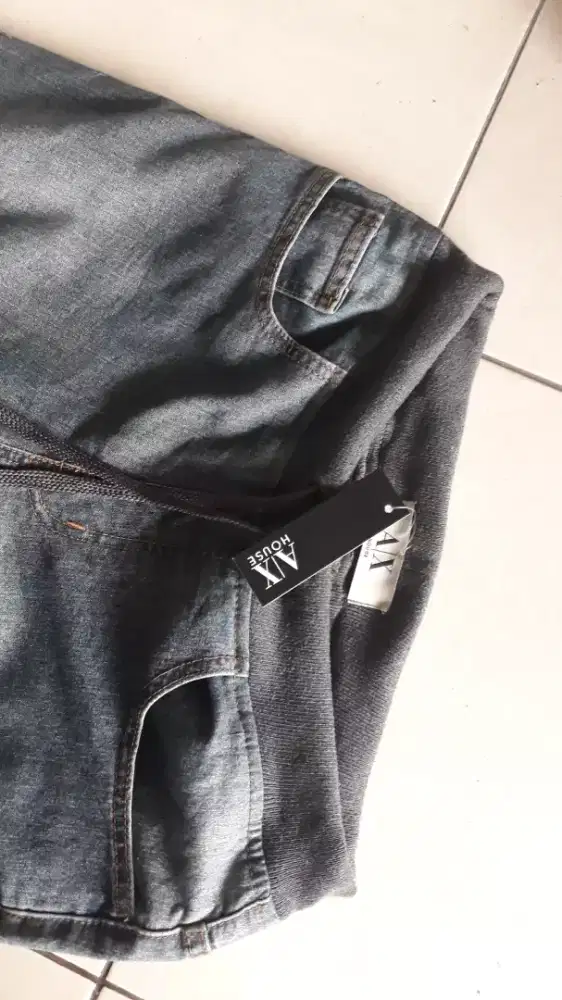 Celana Jeans Denim Stretch Model Chino Ukuran 29, Bisa utk cowok/cewek