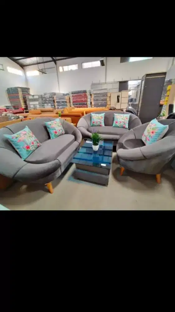 Sofa Cangkir Type 221 + Meja GRATIS KIRIM