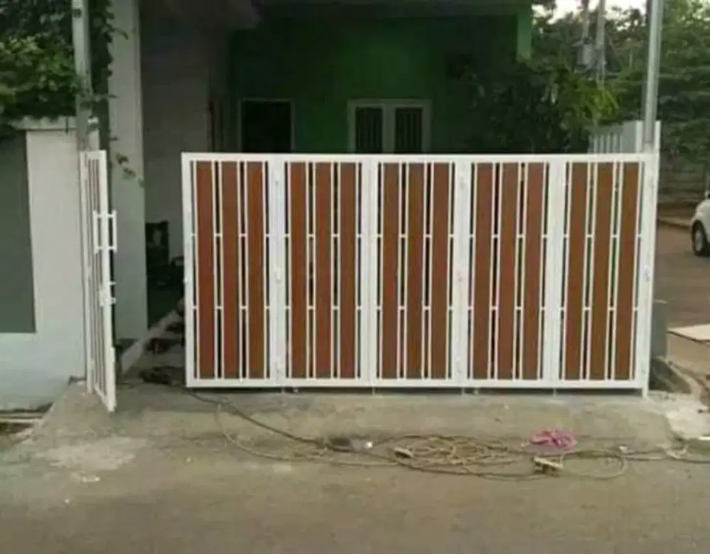 Open order kanopi pagar tralis baja ringan renovasi rumah gedung