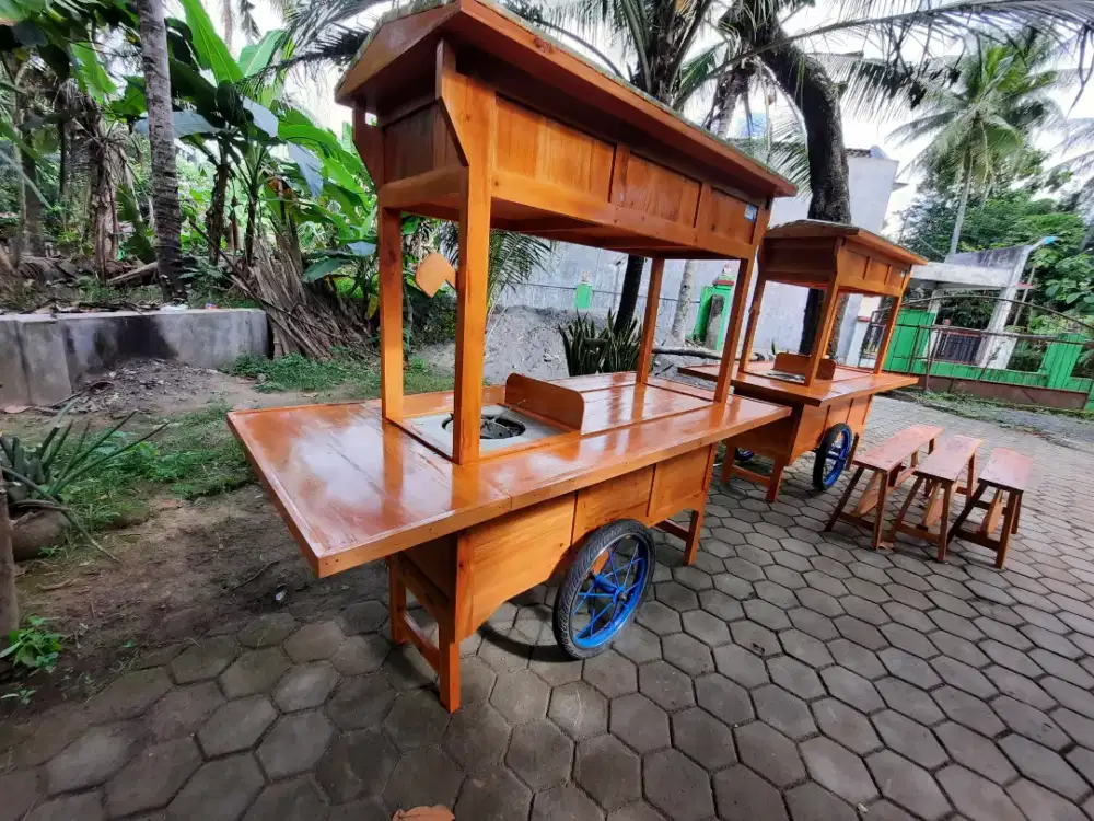 Gerobak kuliner angkringan GRATIS ONGKIR BAYAR DITEMPAT COD #SEMARANG