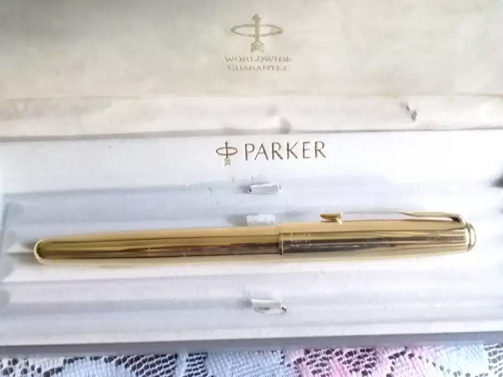 Pulpen Parker SONET Ori gold platet