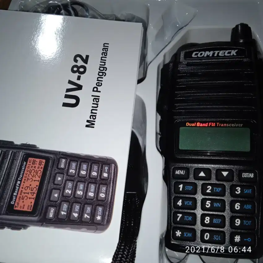 HT Comteck By Baofeng Double Band UV-82 Baru UHF VHF Nego Harga