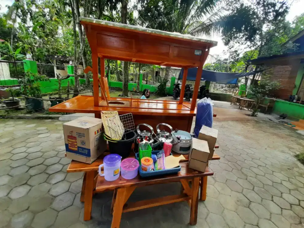 Gerobak angkringan GRATIS ONGKIR bayar COD area JABODETABEK #05