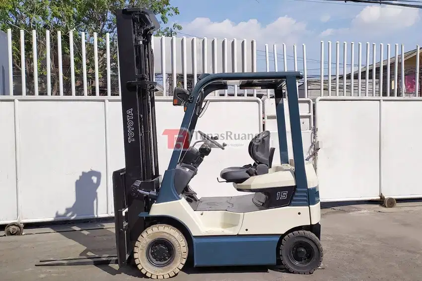 Toyota 1.5 Ton Truck Forklift Counter Balance Bekas Elektrik