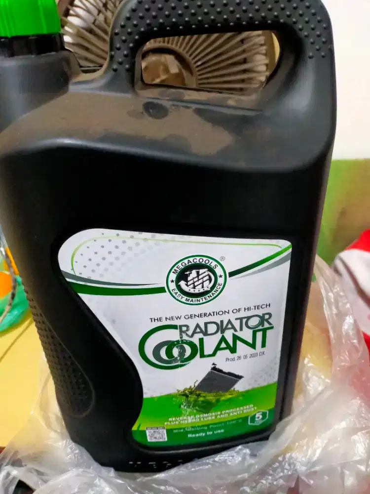 Radiator coolant volume 2,5liter