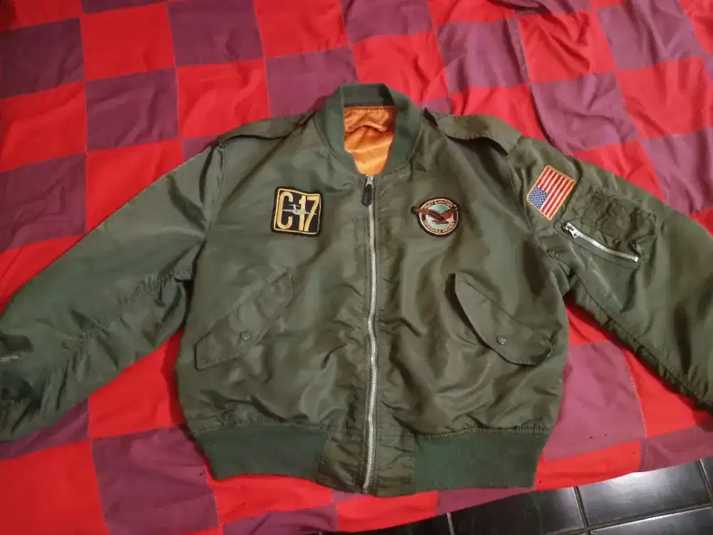 Bomber Vintage Original Alpha Industries Made In USA