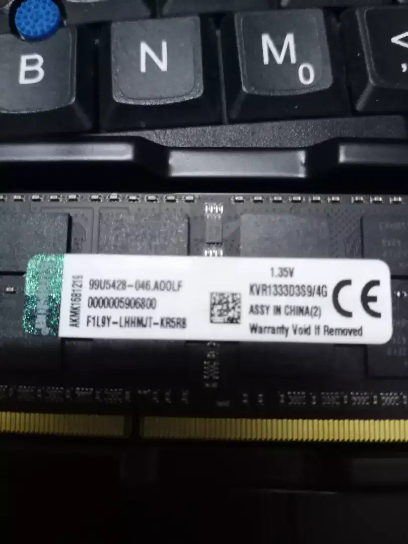 Dijual Ram laptop sodim DDR3 PC 10600 4Gb