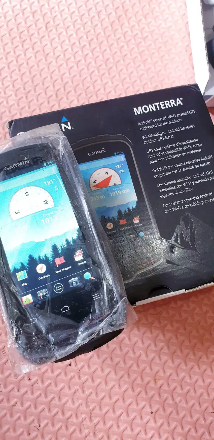 GPS Map Garmin monterra bisa koneksi wifi