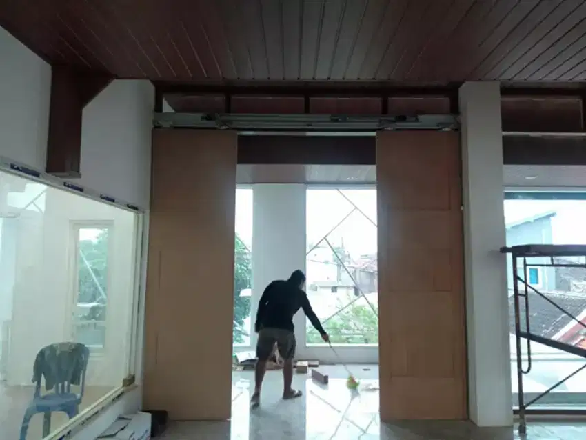 Sliding mesin pintu 2 daun indoor
