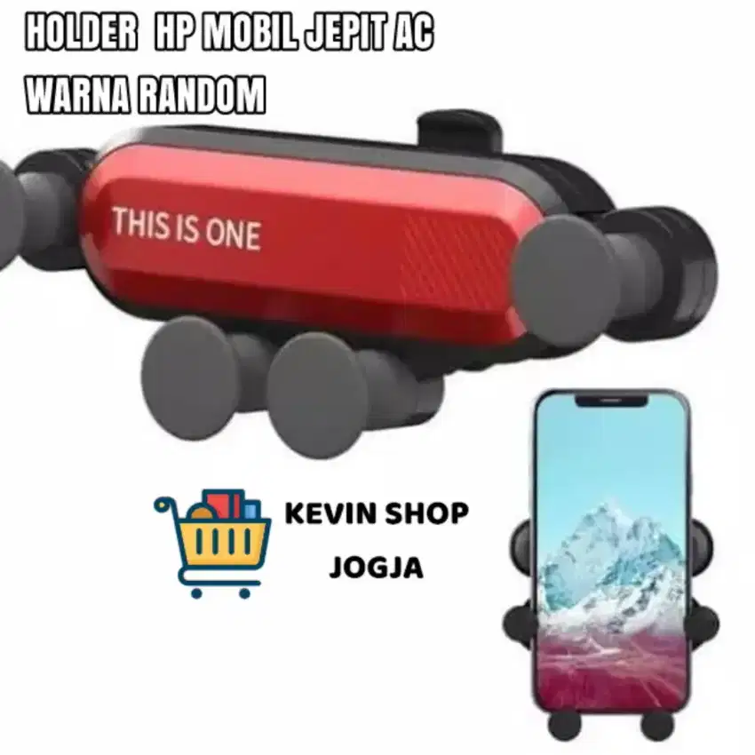 Holder hp jepit lubang Ac mobil new