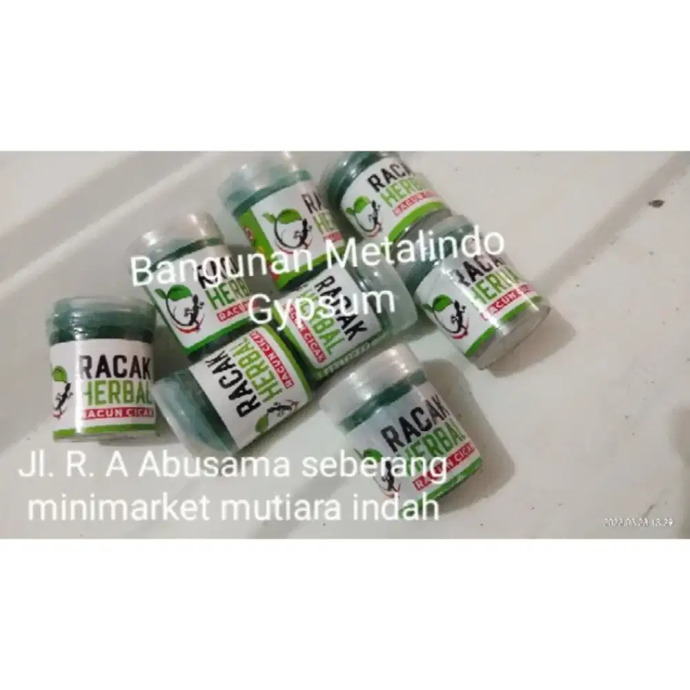 RACUN CICAK HERBAL PEMBASMI CICAK PALING AMPUH!