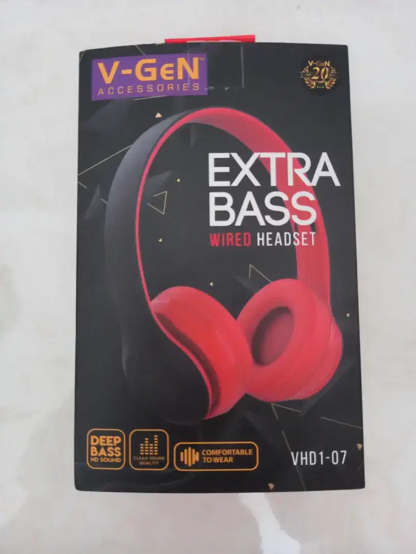 Headset V-Gen Extra Bass