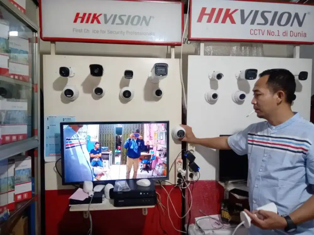 Ahlinya pemasangan CCTV online bisa ke HP  free instalasi