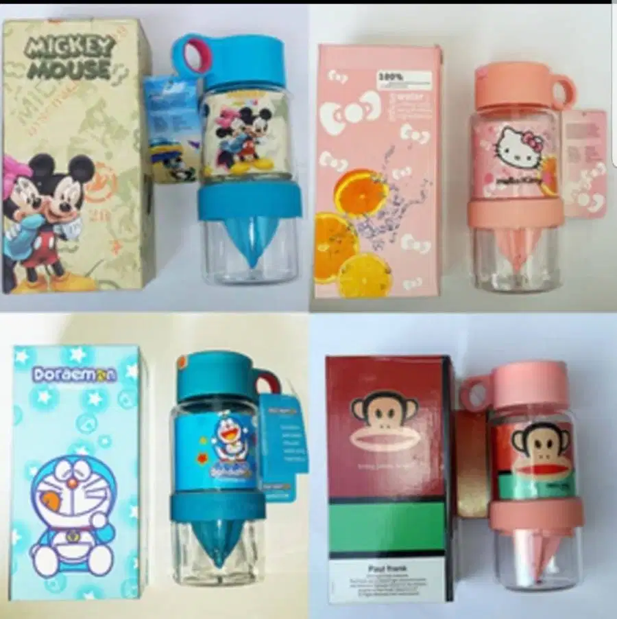 Botol minum infused water / citrus cute character