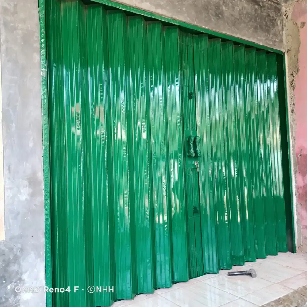 Folding get dan rolling door