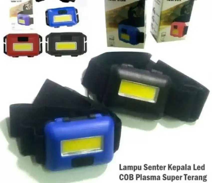 Senter kepala / headlamp camping touring