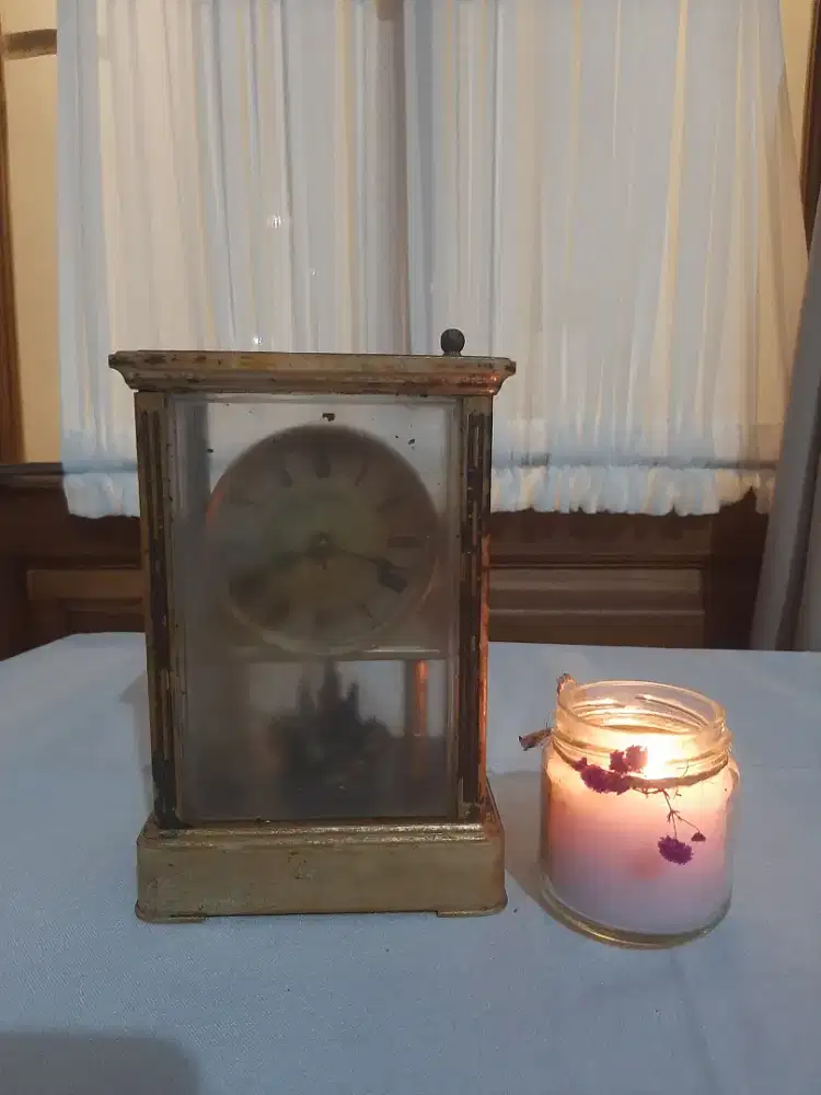 Jam meja antik seiko original