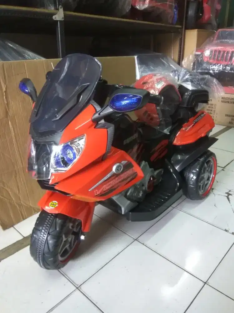 Motor mainan aki anak Volta samurai