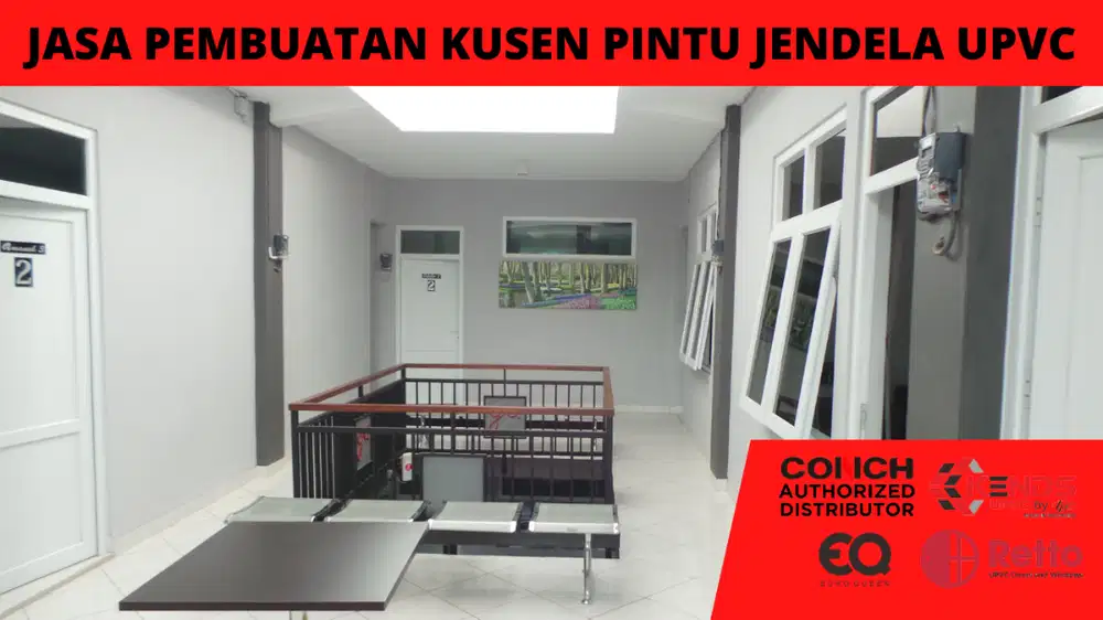 jual kusen upvc jawa timur