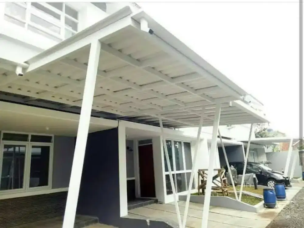 Kanopi atap alderon/upvc
