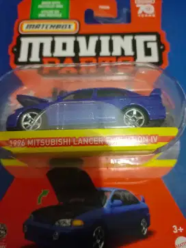 Matchbox movingpart 1996 Mitsubishi Lancer evolution IV