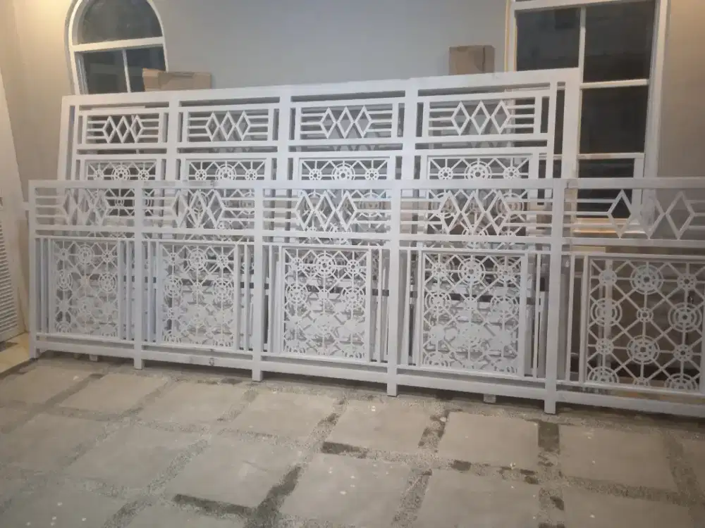 Pagar plat khating 6565