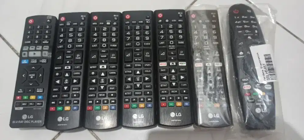 Remote TV LG istimewa