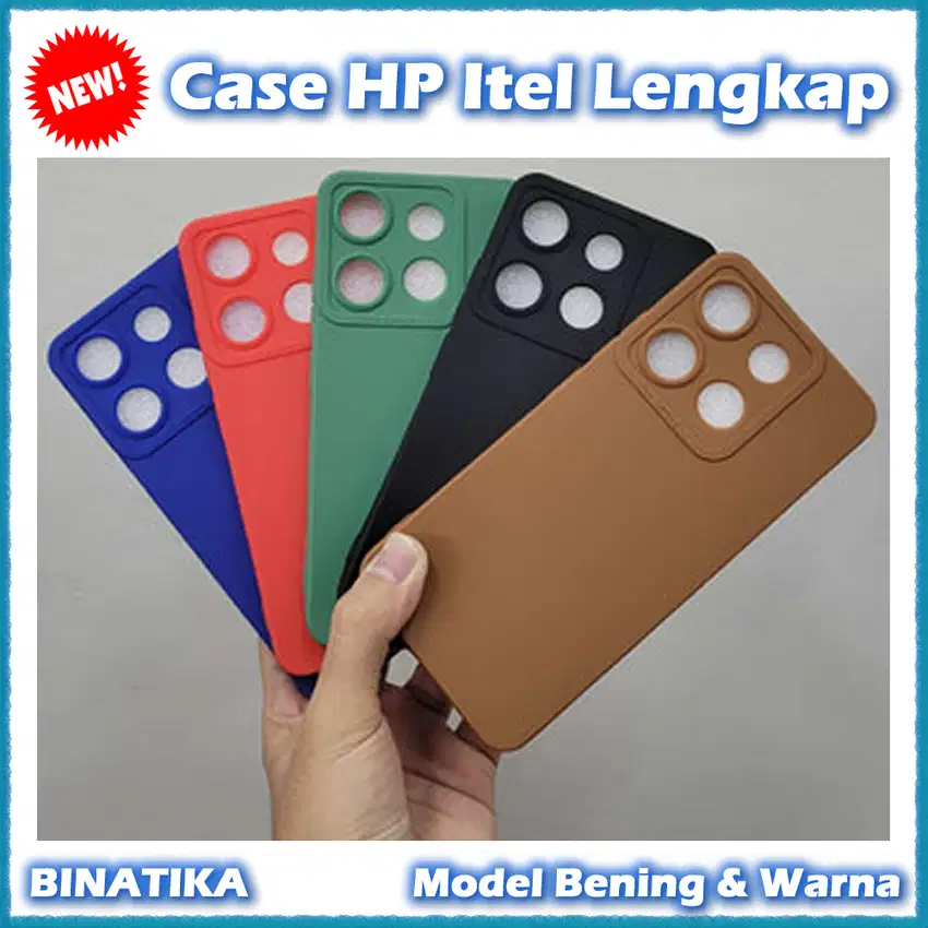Case itel A60, A60s, A70, P40, P55 4G NFC, P55 5G, S23, S23 Plus, RS4.