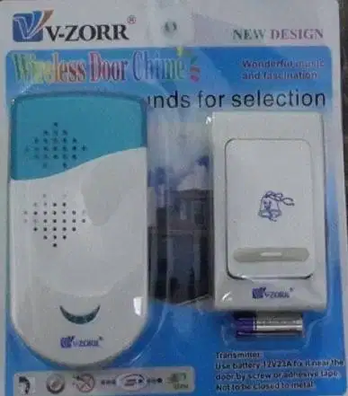 Door Bell Chime Wireless (bell pintu wireless)