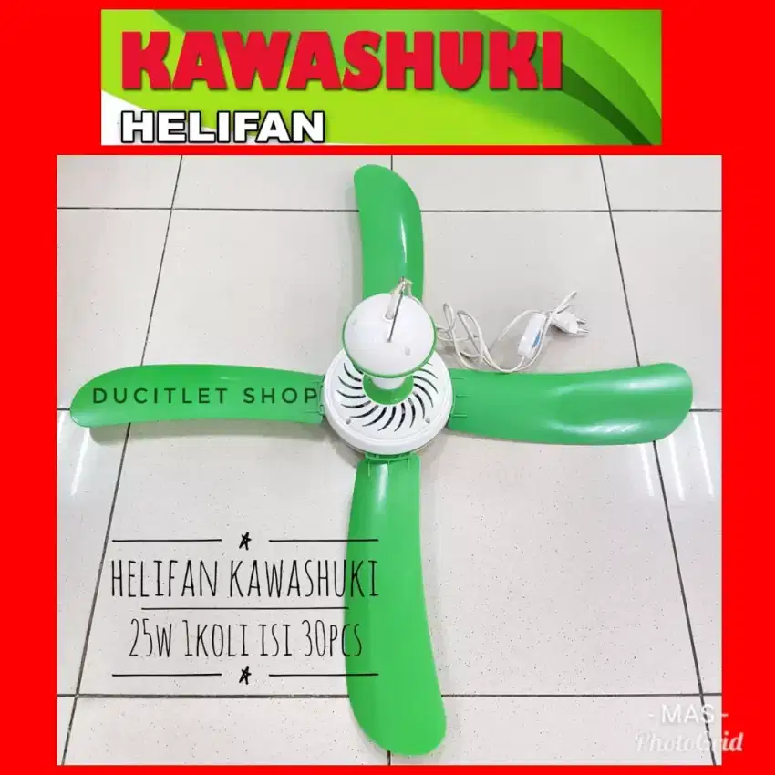 Helifan Mini Plafon-Kipas Angin Baling-Ceiling Gantung Hanging Langit