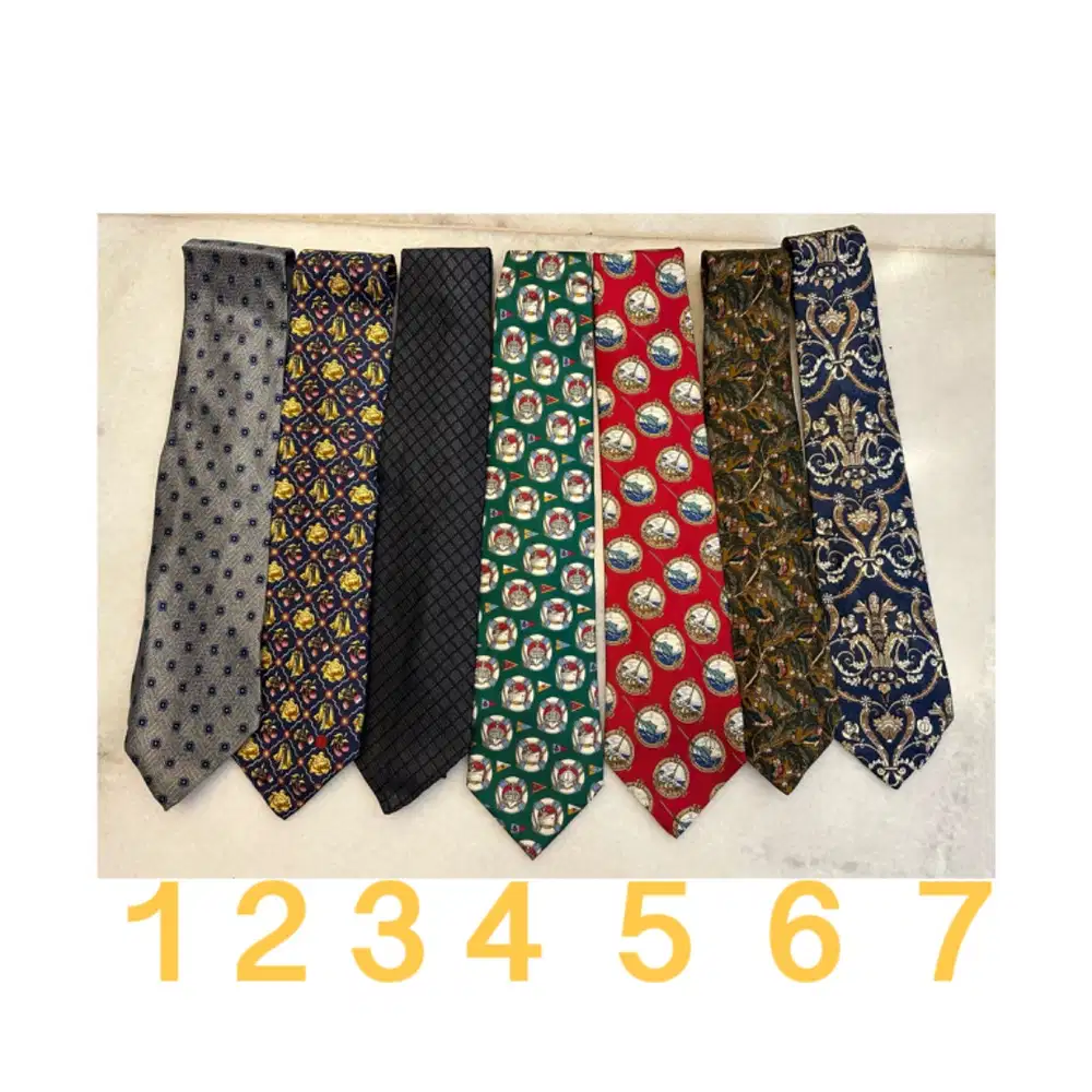 Preloved Vintage Dunhill Ties