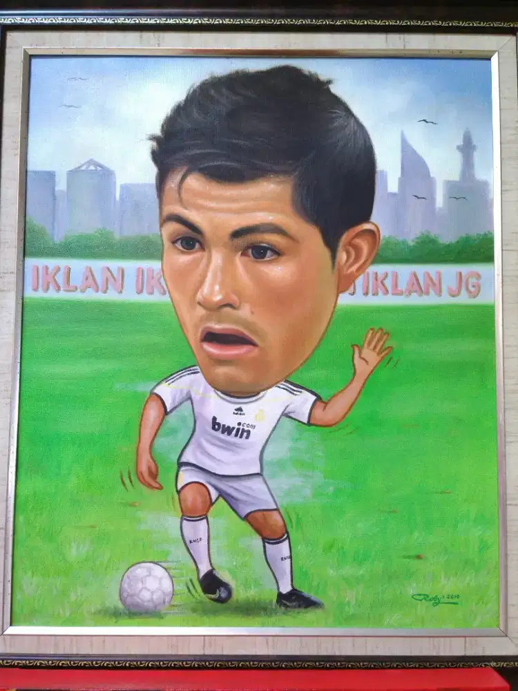 Lukisan karikatur berkualitas