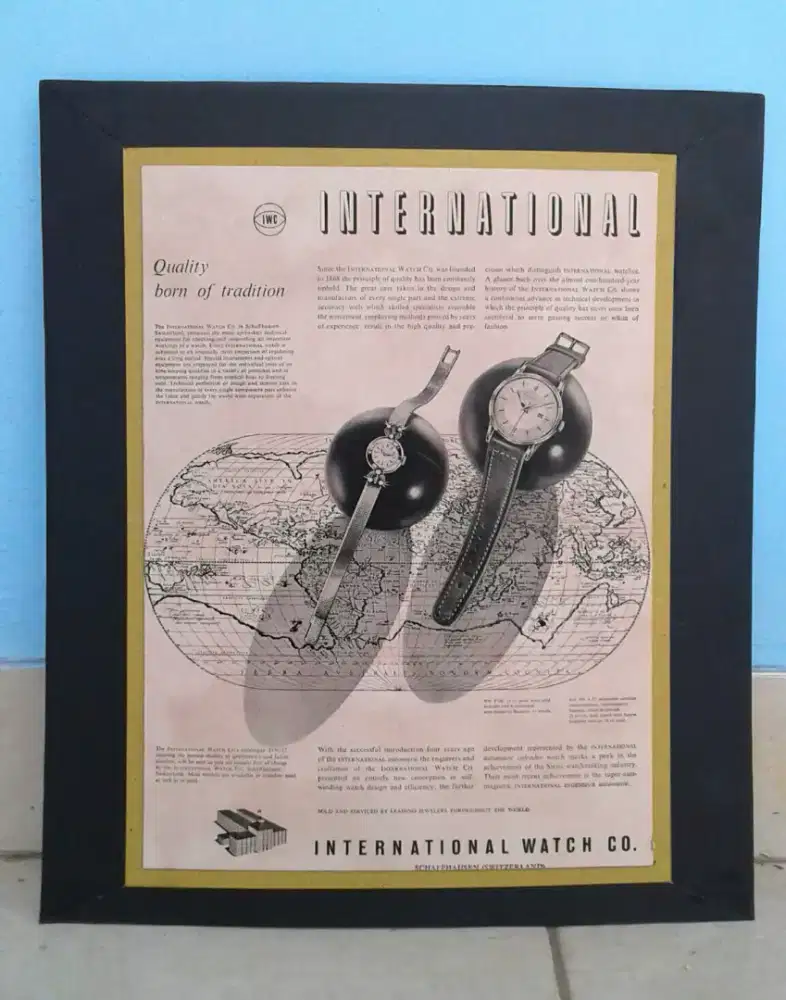 iklan jam jadul vintage seiko pogue bullhead omega jadul antik