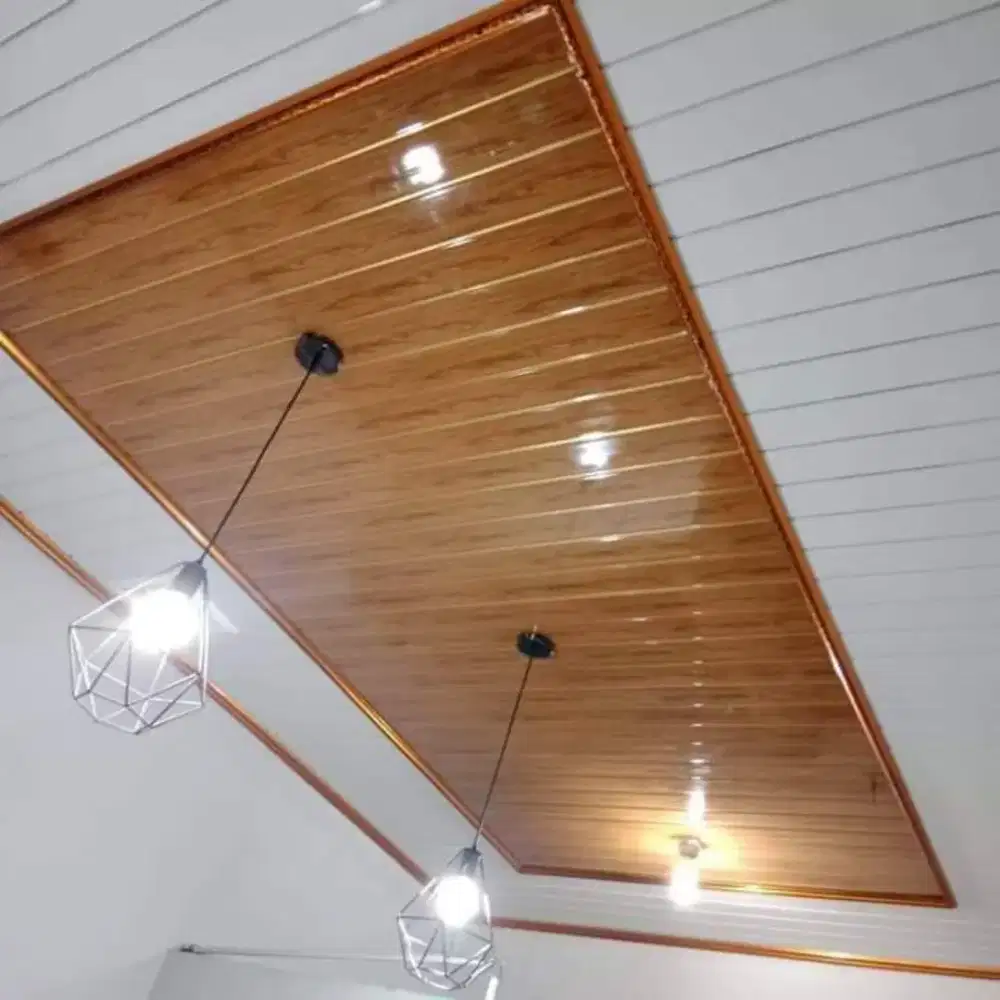 Plafon pvc minimalist terpasang promo akhir pekan